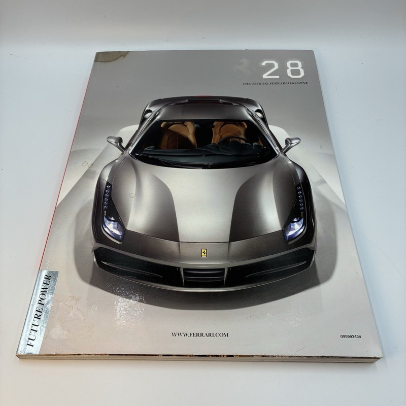 The Official Ferrari Magazine #28 March 2015 14 Pages Featuring Ferrari 488 GTB