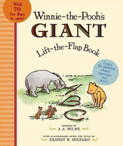 Winnie the Pooh’s Giant Lift the-Flap – Board book By Milne, A. A. – GOOD