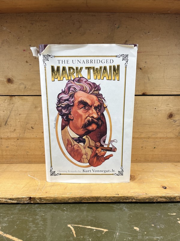 The Unabridged Mark Twain by Lawrence Teacher 1976 Illustrated Dust Jacket
