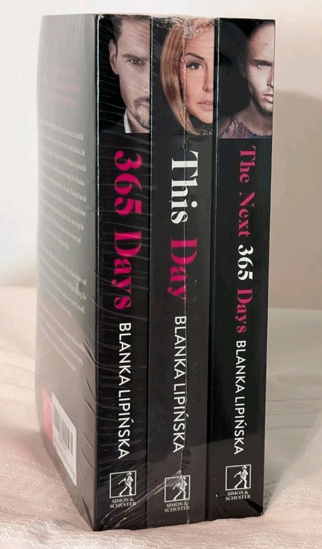 365 Days Trilogy 3 Book Set Blanka Lipinska Fiction Paperback Int'l Best Seller gallery