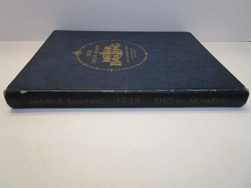 1938 Show Number MOTOR BOATING Yacht Club Library Edition Vol 61 No. 1 January gallery