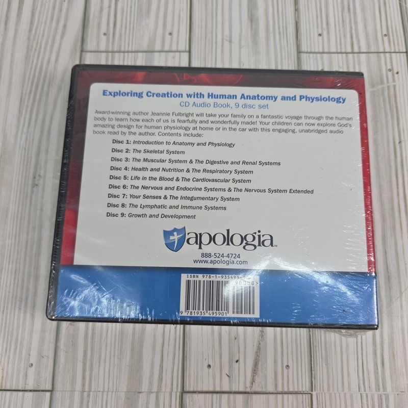 Exploring Creation with Human Anatomy and Physiology Book and Audio CD Book gallery