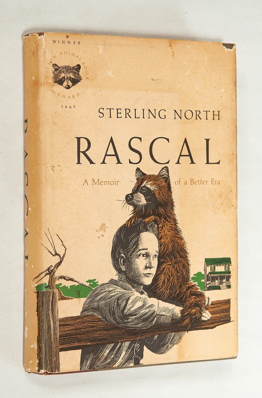 RASCAL by Sterling North Dutton & Co, NY 1st Edition 1st Printing HC DJ 1963 Vtg