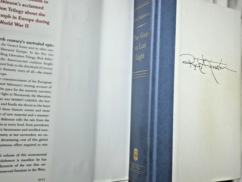 The Guns At Last Light War In Western Europe 1944-1945 WWII Rick Atkinson 1st Ed gallery