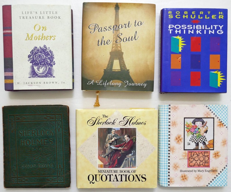 Lot of 28 Miniature Books - Astrology / Sherlock Holmes / Christmas / Nature + gallery