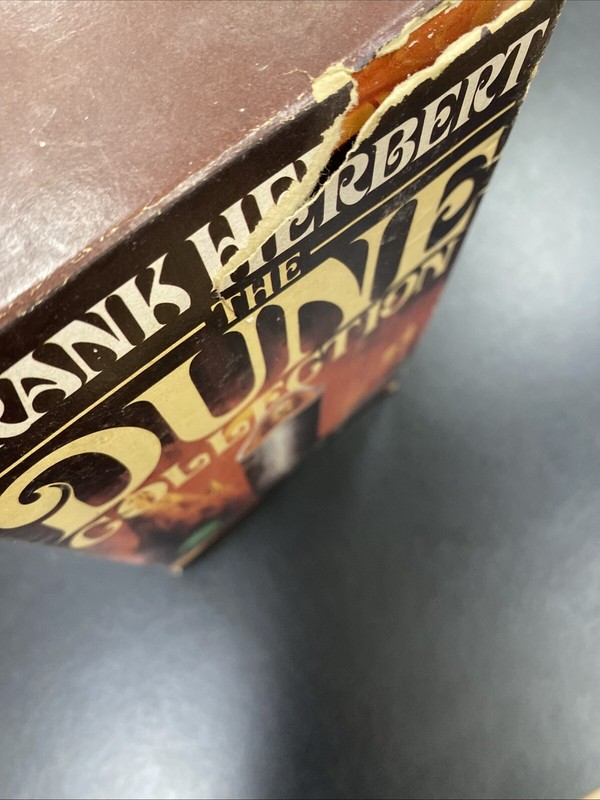 VTG The Dune Collection Set Paperback Books 1-4 Frank Herbert 1981 w/case *Rare! gallery