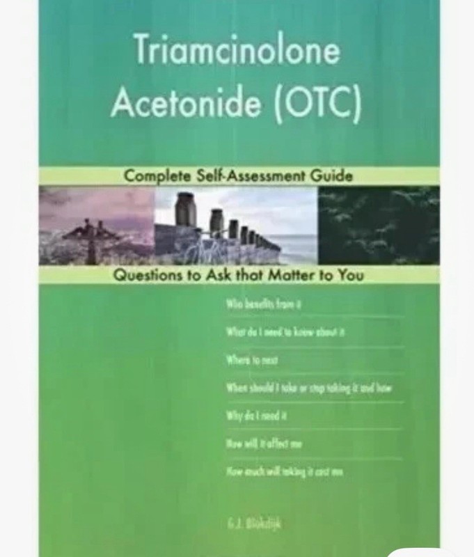 TRIAMCINOLONE ACETONIDE 0.025% Cream ECZEMA, INSTRCTIONbook Blokdijk, 15g TUBE
