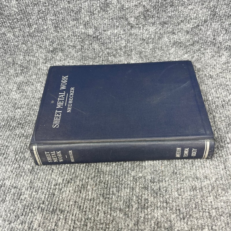 Sheet Metal Work Neubecker 1942 Illustrated Trade Skill Technical Manual gallery