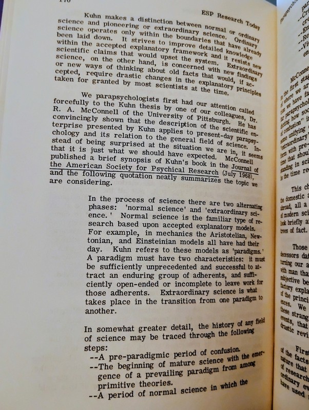 ESP RESEARCH TODAY J. Gaither Pratt 1973 1st Ed Parapsychology Scarecrow gallery