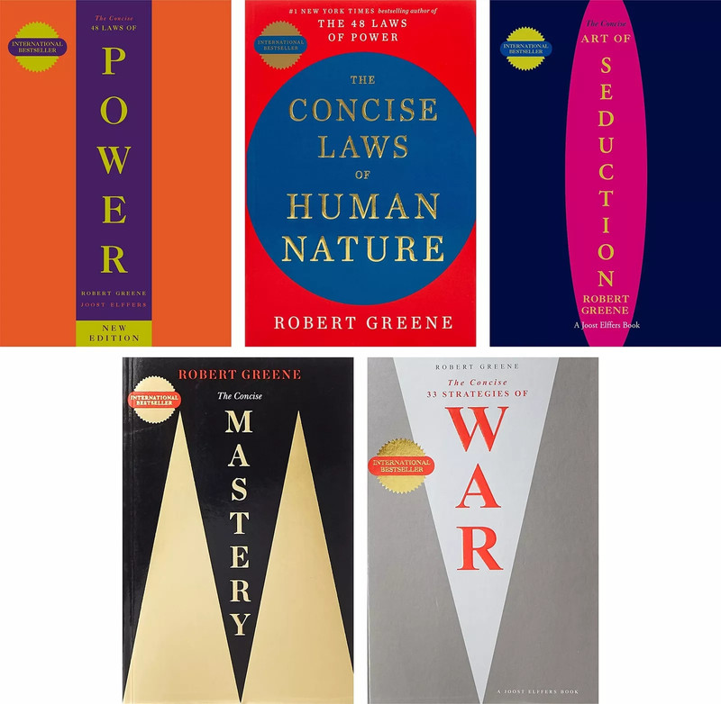 Robert Greene Collection 5 Books Set - [CONCISE]] Seduction, Power, Mastery, War gallery