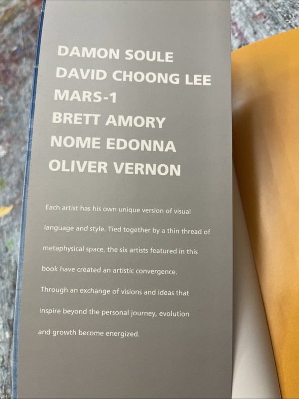 Convergence Limited Edition Paperback Art Book Damon Soule, Mars-1, Brett Amory gallery