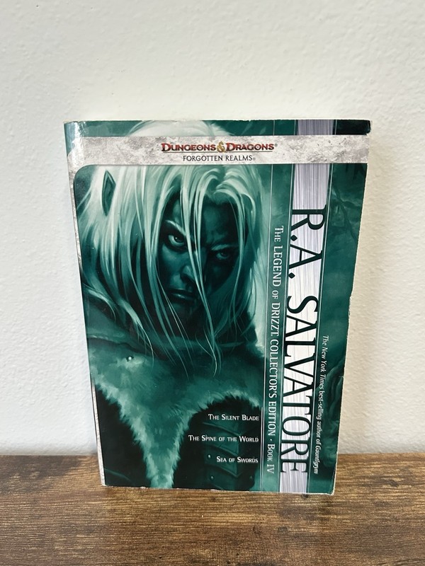 Legend of Drizzt Collectors Edition Book 4 R A Salvatore (WotC, 2010) 1st Print