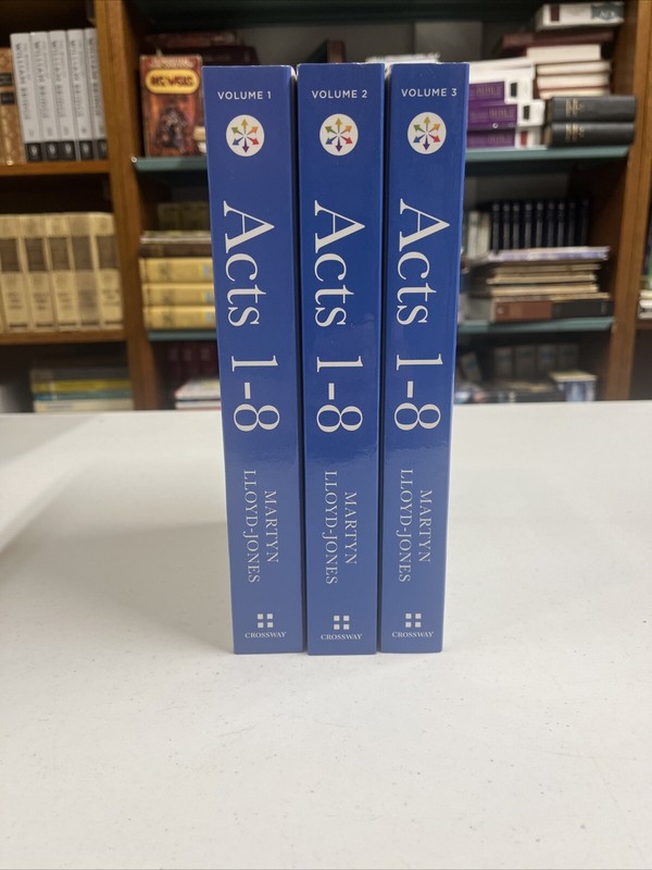 Acts Chapters 1-8 6 Volumes In 3 Trade Paperback Martyn Lloyd Jones