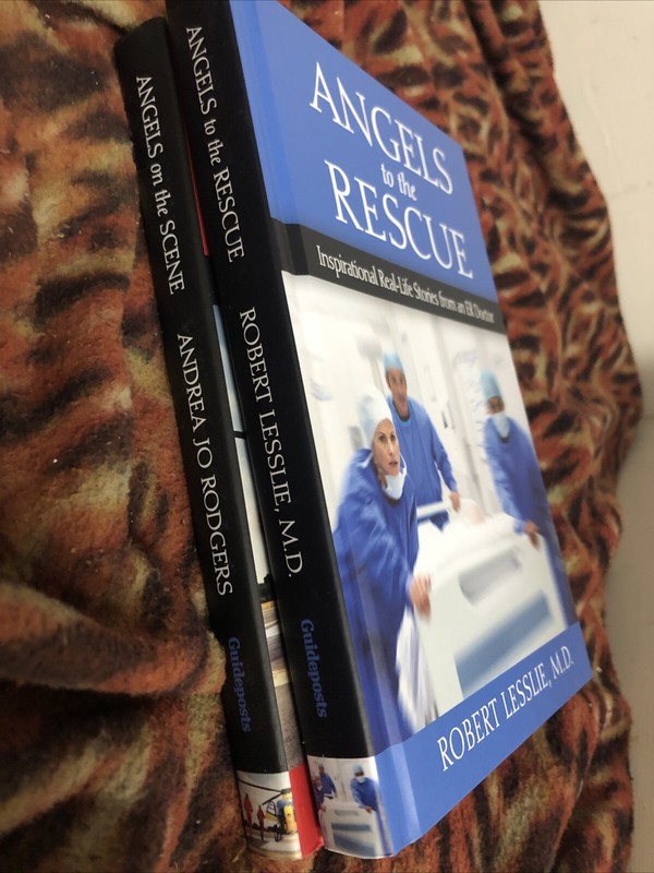 Angels on the Scene True Stories of Faith and Rescue 2 Book Lot Brand New gallery