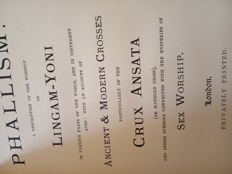 Phallism (1889) – Privately Printed, London – Rare Esoteric Symbolism Book – gallery