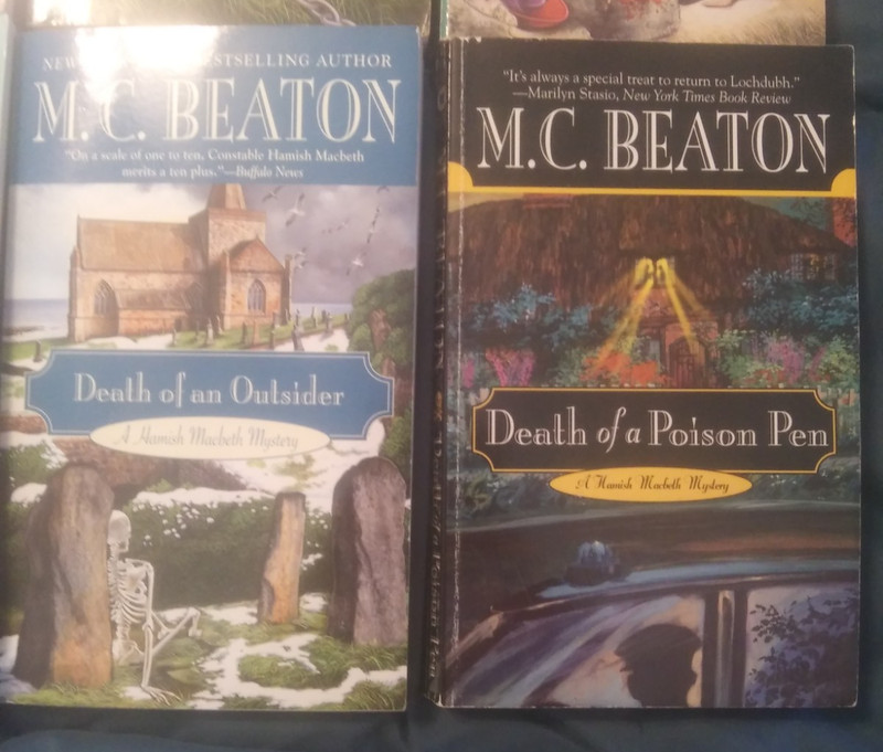 Lot of 8 M.C. Beaton Hamish Macbeth Mysteries Pbs Cad, Gossip, Addict, Celebrity gallery