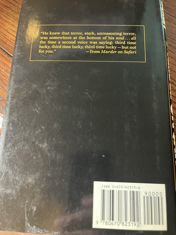 Murder on Safari Hardcover Elspeth Huxley NEW gallery