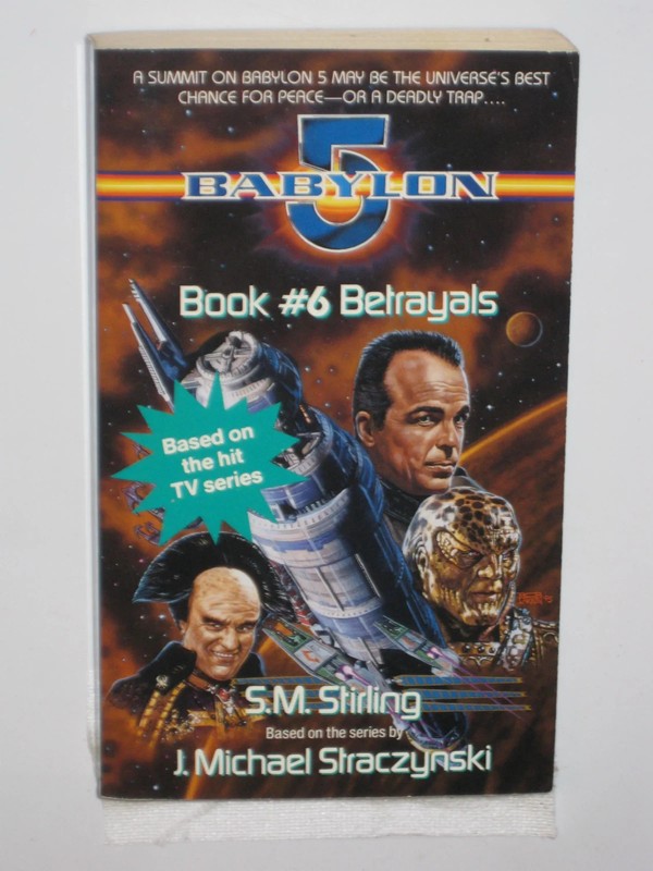 BABYLON 5 #6 Betrayals FN Never read! Vintage TV tie-in