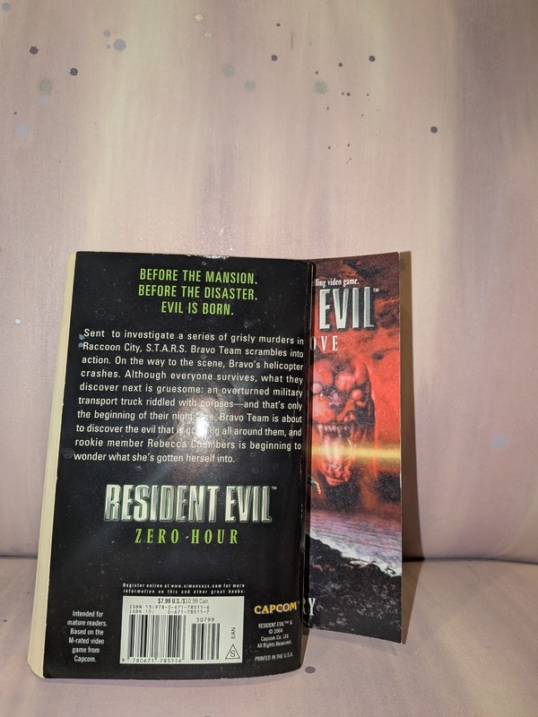 S. D. Perry Resident Evil: Zero Hour (Vol. 7) Mass Market Paperback 2004 gallery