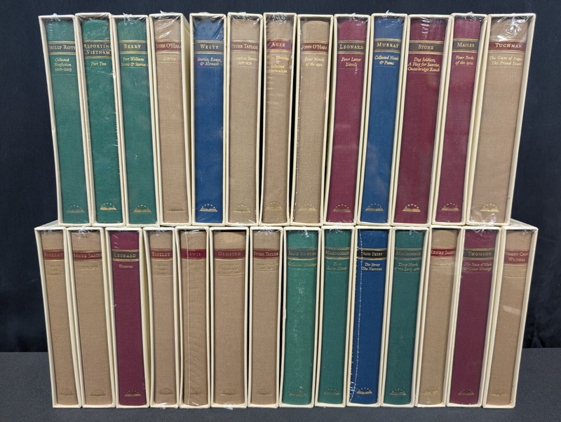 Various Library Of America Classics Books Brand New Sealed in Slip Hard Cover