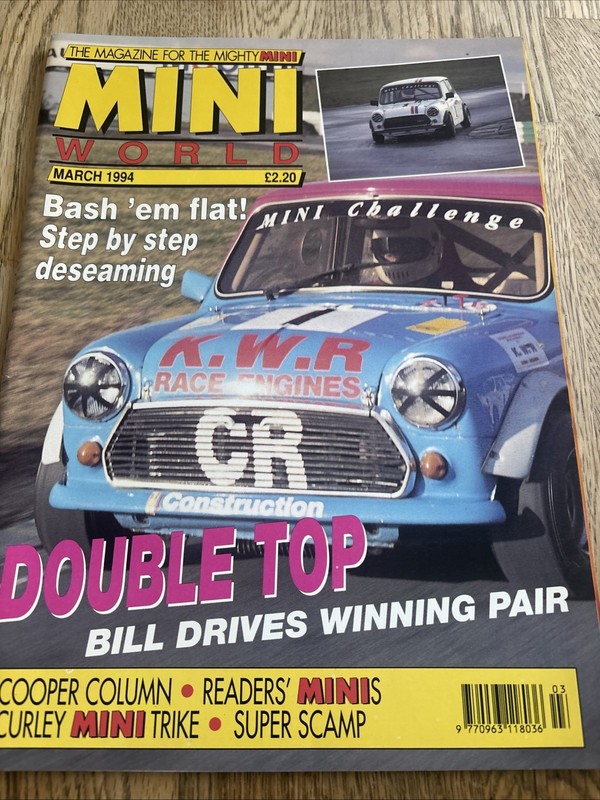Mini World Magazine March 1994 – Step by Step Deseaming, Super Scamp