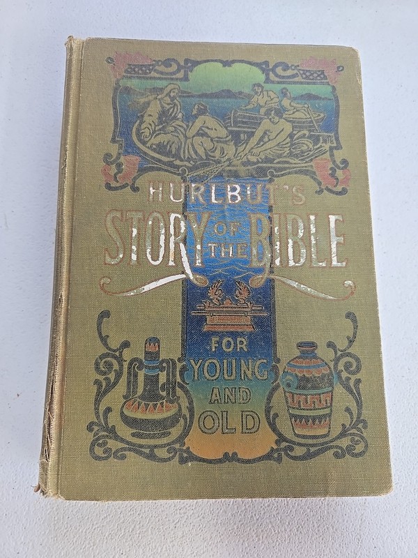 Hurlbut’s Story Of The Bible, Rev Jesse Lyman Hurlbut 1932 Hardcover Illustrated
