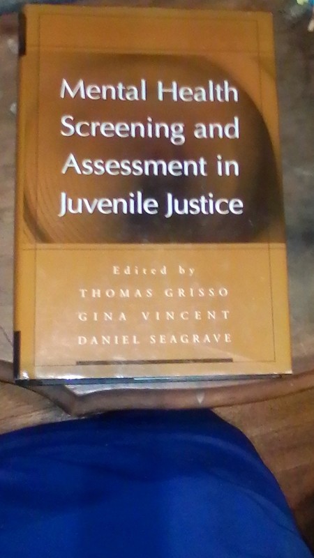 Guilford Publications Mental Health Screening Juvenile Justice Grisso Hardcover