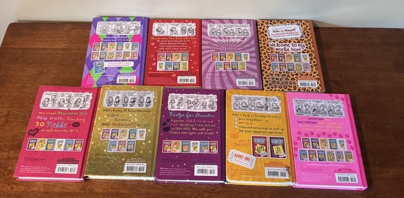Dork Diaries Lot Of 9 (8 Hard Cover & 1 Paperback). 1,2,3,6,7,8,9,10,11 gallery