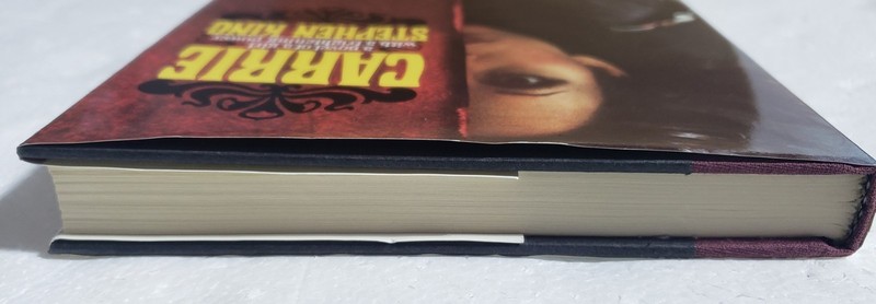 CARRIE by Stephen King 1988 Book Club Copyright 1974 Hardcover Dust Jacket HB VG gallery