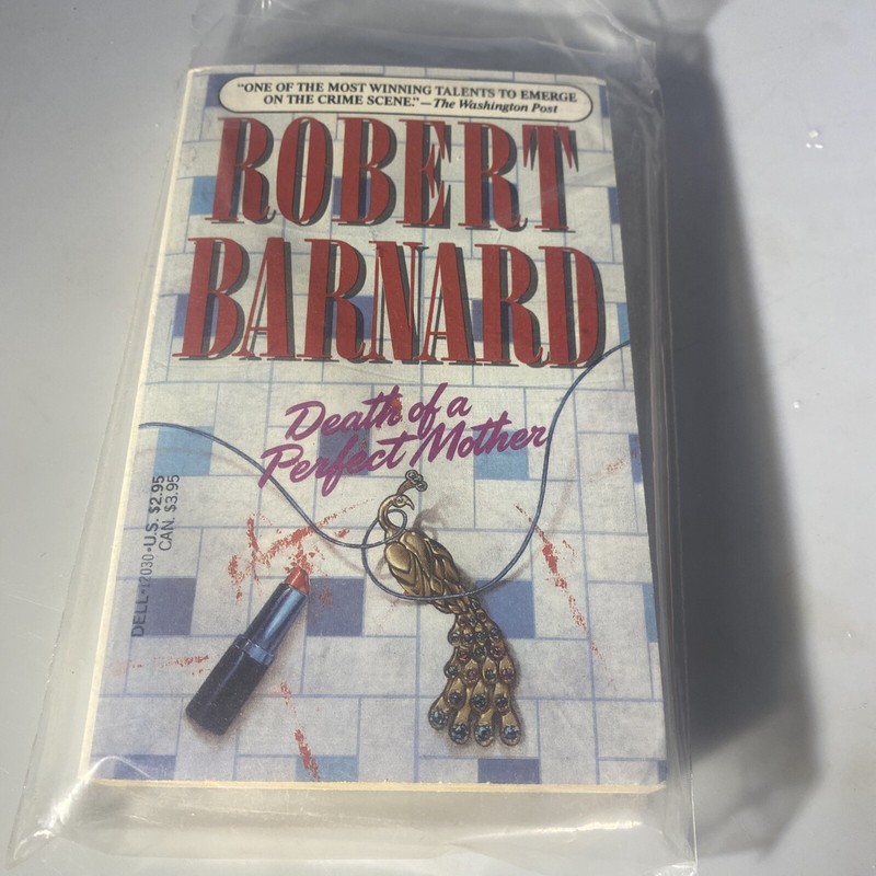 Death of a Perfect Mother SIGNED Robert Barnard