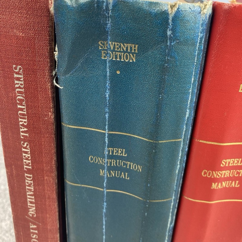 Structural Steel Detail Construction & Stress Design Hardcover Books AISC -Lot 4 gallery