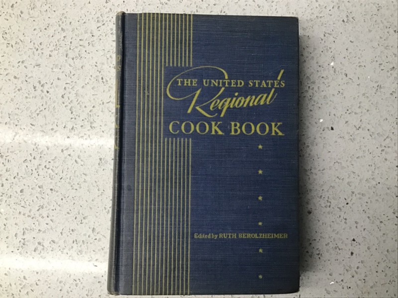 The United States Regional Cook Book by Ruth Berolzheimer, 1947 Hardcover Book