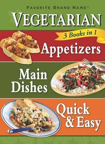 3 in 1 Vegetarian Cookbook (Favorite Brand Name 3 Books in 1) – GOOD