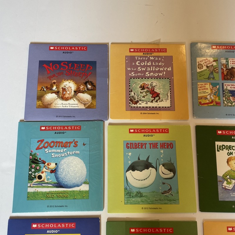 Scholastic Audio Books CD Lot of 21 Kids Children’s Stories gallery