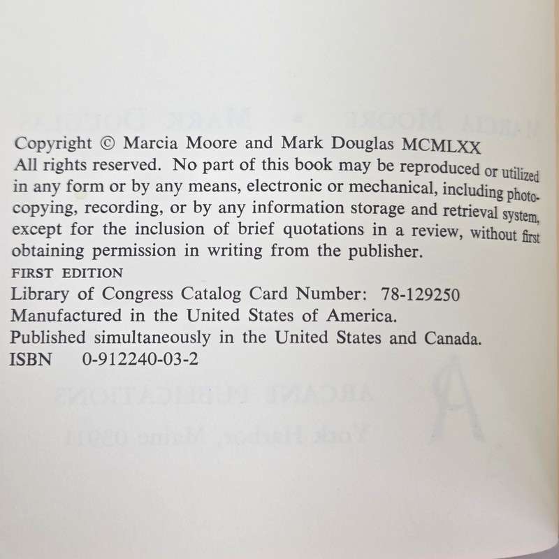 SIGNED Astrology in Action Marcia Moore Mark Douglas 1970 First Ed HCDJ Arcane gallery