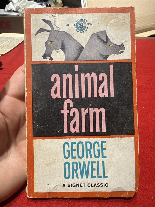 ANIMAL FARM by Orwell, George 1946 Twenty-Sixth Printing