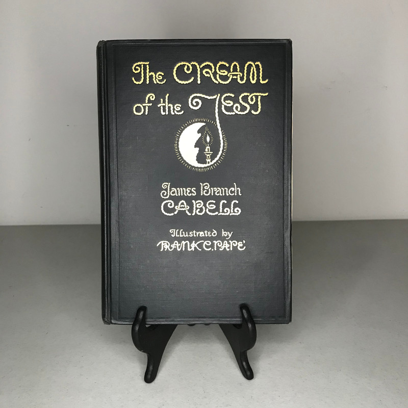 The Cream of the Jest 1927 1st Illus Ed James Branch Cabell Pape Gilt HC