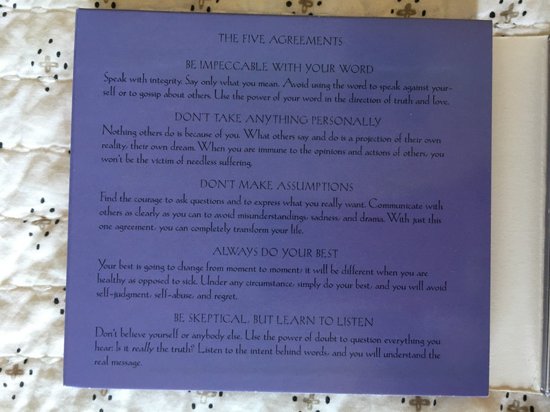 The Fifth Agreement: A Practical Guide to Self-Mastery by Don Jose Ruiz + Miguel gallery