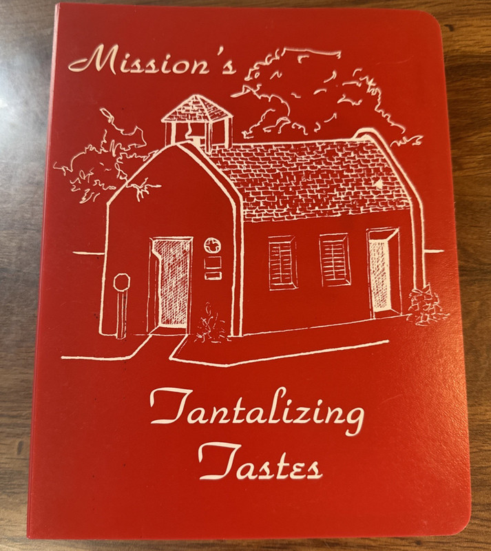 Mission Texas Cookbook – Mission’s Tantalizing Tastes 191 pages 1987 / used