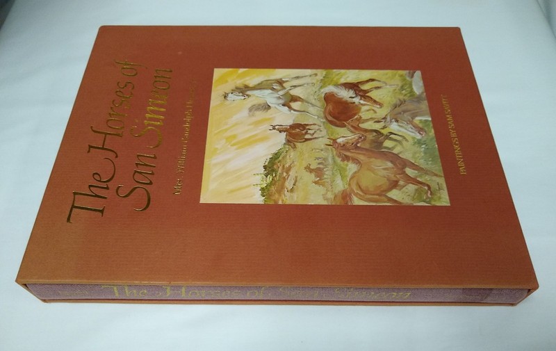 The Horses of San Simeon, 1st Ed, SIGNED x2, Mrs. Wm Randolph Hearst Jr 1985 gallery