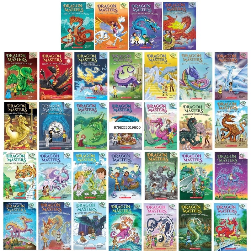 Dragon Masters Complete Series Collection 32 Book Set Books 1�30 + 2 Special Ed