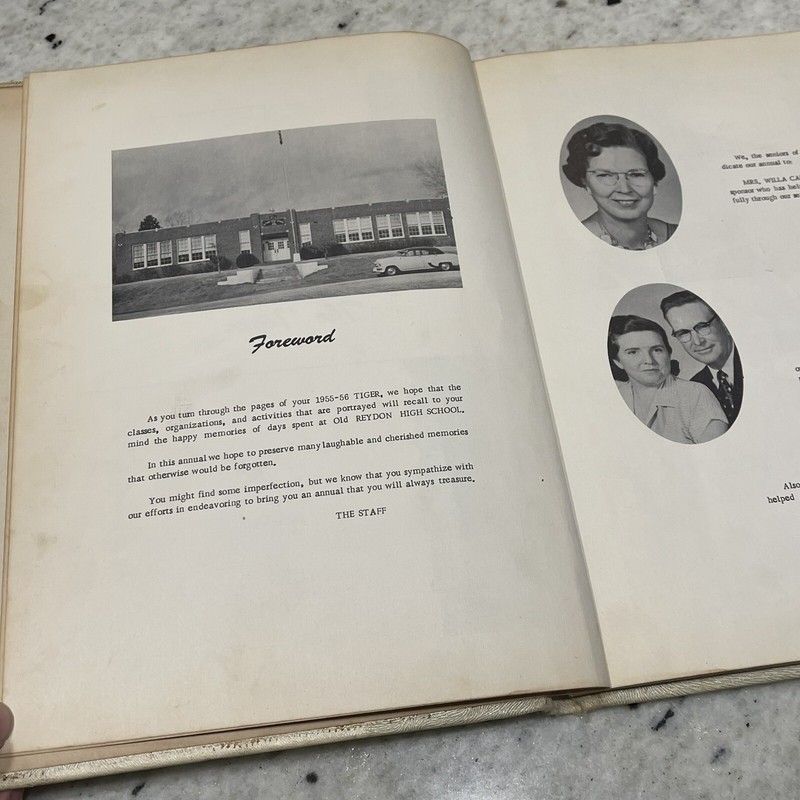 Reydon High School Elementary Yearbook Annual 1956 Oklahoma The Tiger gallery