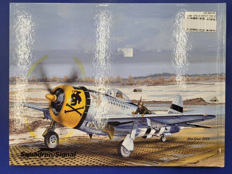 SQUADRON P-47 Thunderbolt Action Military Photo Hardcover Book WWII US Aircraft gallery