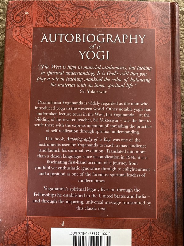 Autobiography of a Yogi Paramhansa Yogananda India’s Great Spiritual Thinkers HB gallery