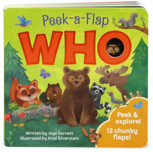 Who: Peek-a-Flap Board Book – 9781680521252, Jaye Garnett, board book