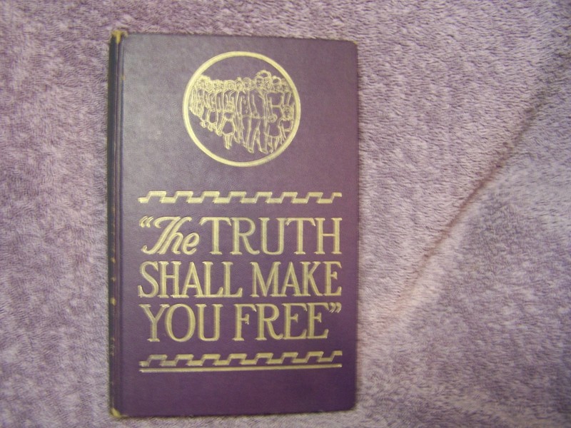 Watchtower The Truth Shall Make You Free 1943 Jehovah Witnesses, IBSA, GC