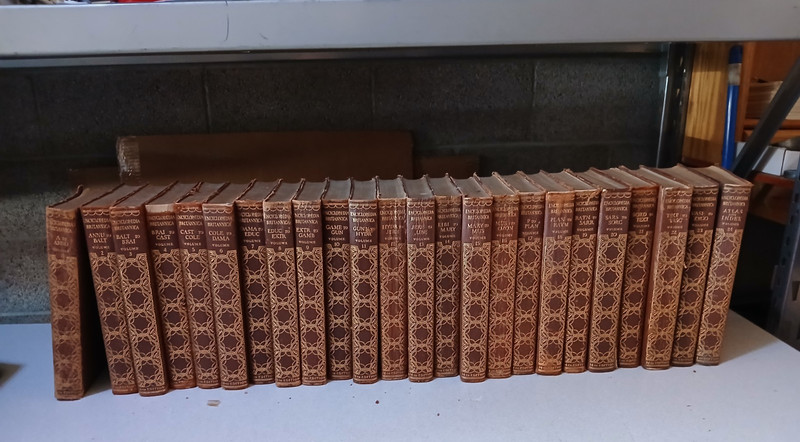 Encyclopedia Britannica 1929 14th Edition Complete (24) Volumes