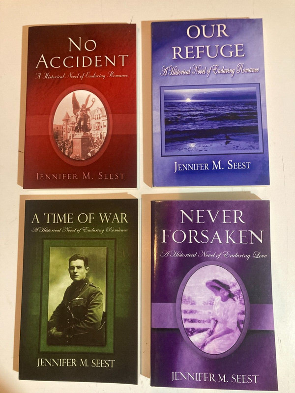 lot JENNIFER M SEEST Historical Enduring Romance SIGNATURE Time of War Lot of 4