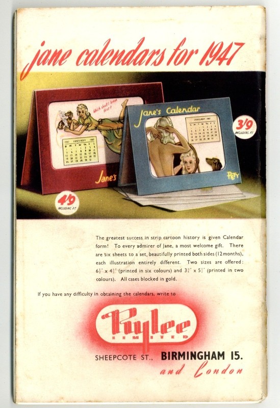Jane's Journal by Norman Pett 1946 British Comic Rylee GGA Good Girl Art M38531 gallery