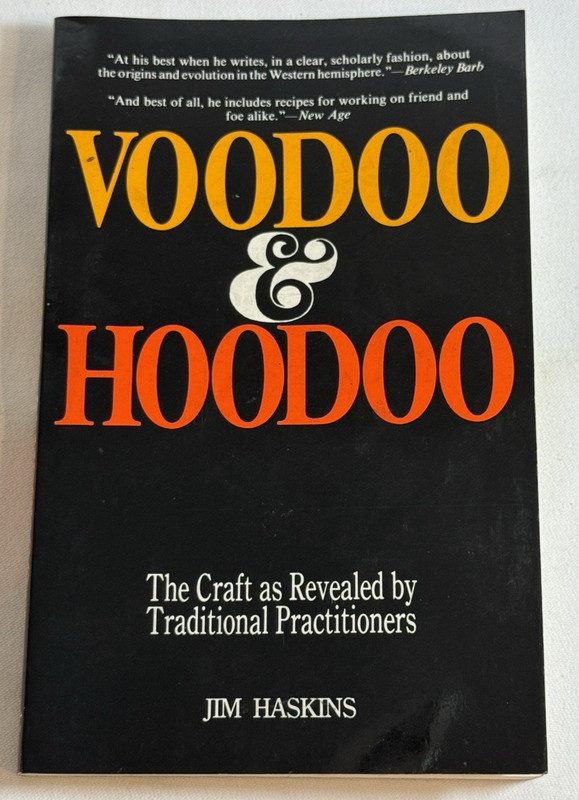 Voodoo and Hoodoo by James Haskins (1990, Trade Paperback), Occult